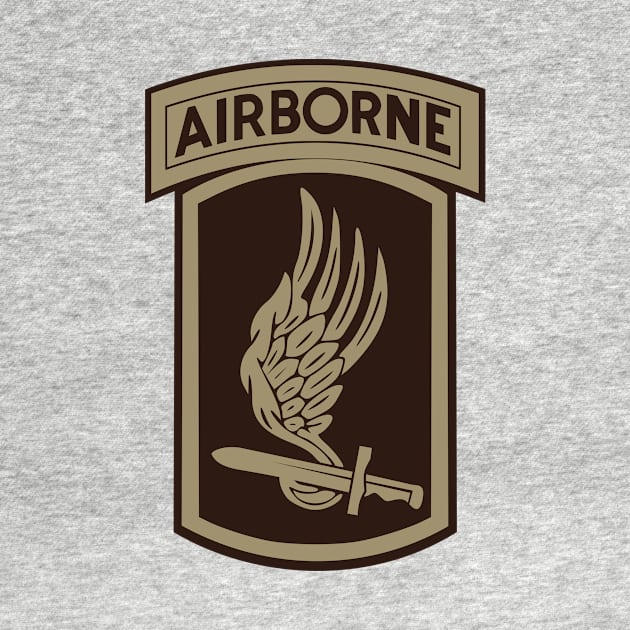 173rd Airborne Patch (desert subdued) by Firemission45